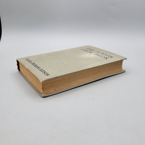 The Junior Cook Book By Clara Ingram Judson Linen Hardcover Copyright 1920 - Picture 3 of 10